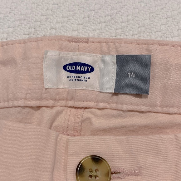 Old Navy Bermuda Shorts, Light Pink, Size 14 - Picture 3 of 4
